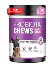 TTLXR Dog Probiotic Soft Chewables - Chicken Flavor Canine Nutritional Supplement with 6 Probiotics, Gut Support, Immune Booster, Digestive Remedy for Seasonal Allergies, Fur & Skin Care (Single Item, No Extra Add-Ons)