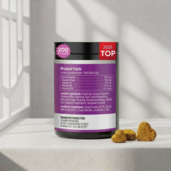 Dog Flea and Tick Treatment Chewable 200 Treatment Chews Natural Soft Chew Fleas Ticks Treatment Dog Oral Chewables Support Supplement Breeds and Ages Dogs Chicken Flavor