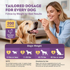 With probiotics sourced directly from the gut of healthy dogs, TTLXR Dog Probiotic Soft Chewables are instantly recognized by your dog’s microbiome to colonize quickly and deliver benefits for occasional diarrhea, while also supporting digestive health.